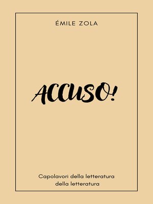 cover image of Accuso !